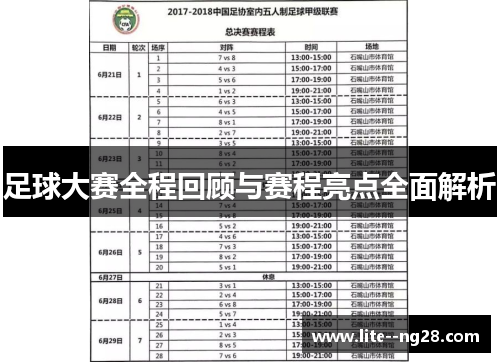 足球大赛全程回顾与赛程亮点全面解析